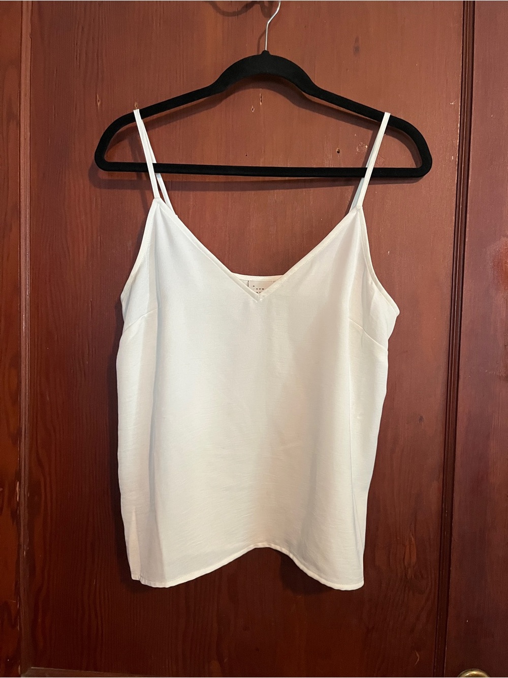 a new day White V-Neck Spaghetti Strap Cami